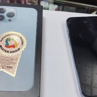 ايفون 13 pro max لون بحري ذاكرته 256مكفول   من كلشي بطارية 80 الستفسار...