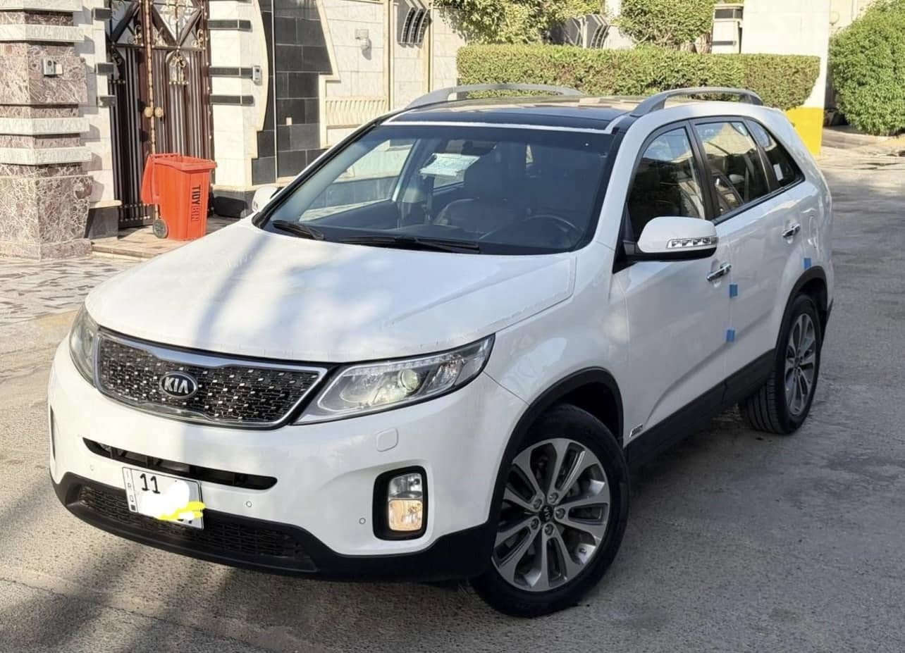 اللهم صل ع محمد وآل محمد كيا سورنتو عدنا 
من سنة ل ٢٠١٥ ماخذيها زيرو ع ايدي السيارة
رقم بغداد هزه جديده سنويه جديده مشروع وطني بسمي
ماشيه 65 الف دك جرس ١٢٠
دشبول زيبقي تبريد بيانو 
تبريد تفه كله شغاله مابيها اي نقص
كويتي سياره اعلى فئة ب السورنتو  معروفة مواصفات الكويتي 
موصفات سياره بصمه فتحه سته سلندر 3500 فور ويل دفع رباعي سبعه واكب كلث قطع تبريد مري شفط 
لايت زنون زراك لايت ويل عالي 19 لد نهاري 
لد داخلي علامه سورنتو نضام ترحيب كشنات ذاكره ميموري 
داخل قرميدي بردات خلفيه شاير بل مري 
كير مكينه كفاله عامه سياره برغي مامفتوح بيها 
سبير مانازل سياره جديده بمعنى الكلمة 
بعد هواي موصفات بيها سياره 
مكان سياره بغداد الشراي ينتصل ويدلل
***********
