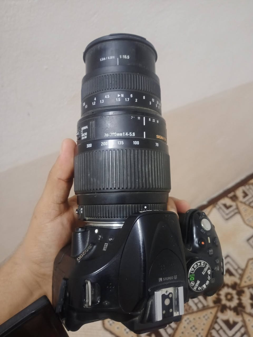 #مكلف_بالنشر_فقط
D5200

للبيع: كاميرا نيكون  📸

السعر: مناسب

الملحقات: 

بطارية

شاحن

زوم رياضي  70-300

ملاحظة: يوجد خلل في زوم حيث إن الفوكس التلقائي  لا يعمل لكن التصوير يعمل بشكل طبيعي باستخدام الفوكس اليدوي 

للاستفسار أو الحجز راسلني على 

 رقم واتساب او الخاص 

‏‪***********‬‏
