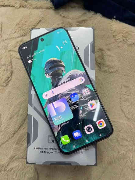السلام عليكم عندي جهاز Infinix GT 30 PRO للمراوس بايفون وينطيني فرق جهاز نظيف وكامل غراض نسبة 99% استخدام اقل الشهر  جهاز يجي سعة ذاكرة 256 + 24 تخزين داخلي شاحنة 45W سعر الجهاز 380 مكاني نجف رقم هاتف للتواصل واتساب ***********
