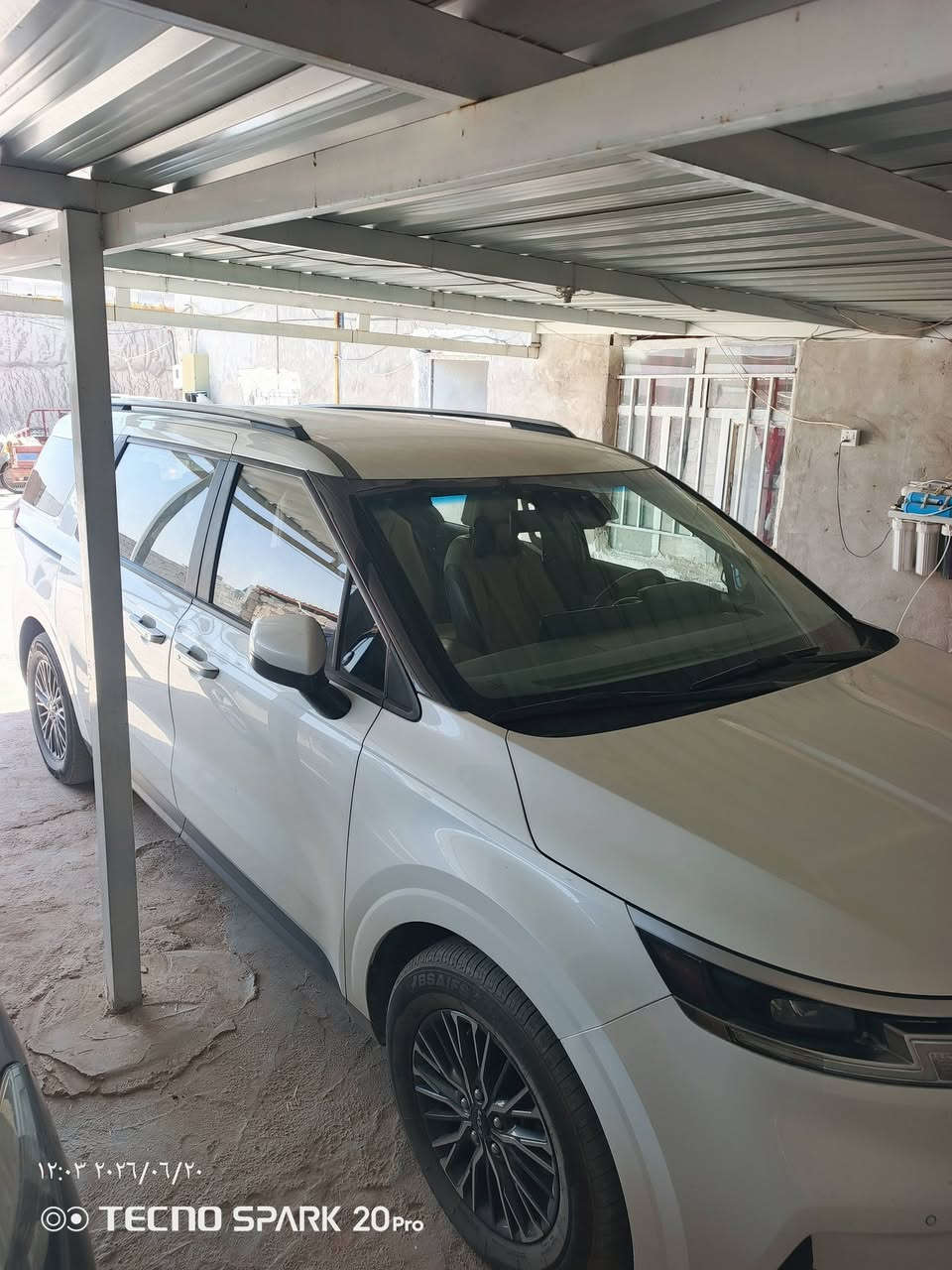 كيا كرنفال كفالة عامه 2023
غاز وبانزين بغداد بسمي 10راكب محرك 3500 
شاشات 2 وحده شاشه اعطال والثانية موسيقية 
كير 8 سرعات كشنات جلد وتدفئه وتبريد بالكشن الامامي والخلفي 
تدفئه سترن 
5وضعيات قياده
3قطع تبريد 
265 رقم الهاتف ***********
