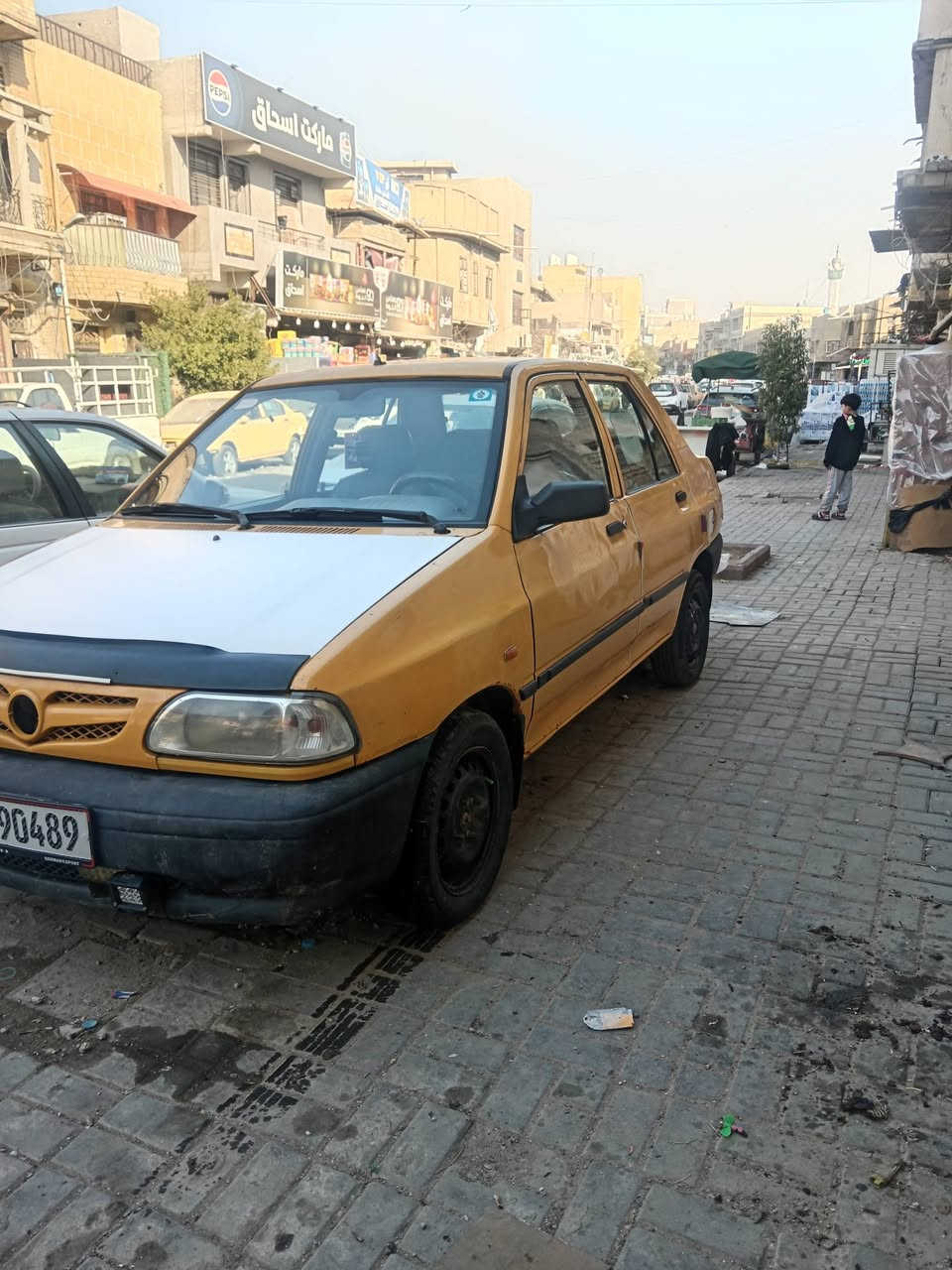 السلام عليكم من رخصة الإدارة المحترمة سايبه موديل ٢٠١٥ سياره جاهزه كير مكينه صدر تبريد كهربائيات كلها شغاله رقم بغداد نكليزي تحويل مباشر سنويه لل ٣٠ تنتهي هيئه وغرامات مصفره براكيت واحد مصلح بيها طخه خفيفه جاملغ خلفي الايسر ومصبوغ ع كده السعر نقص فان التبرير فقط السعر ٣١ ورقه مكان السياره بغداد الكفاح قرب مستوصف الشيخ عمر رقم الهاتف *********** اسف على الإطالة
