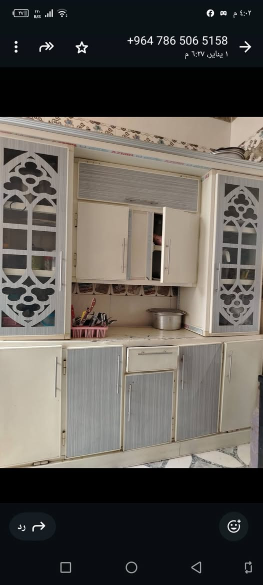 كاونتر مترين نضيف بدون سنك للبيع سعره 200 وبي مجال اتصال هاتفي ***********
