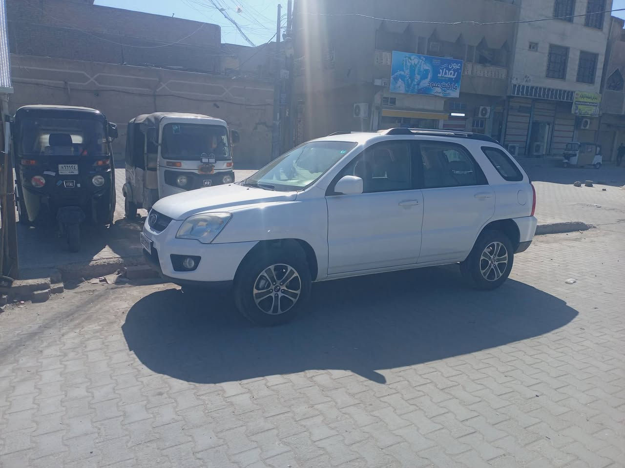 السلام عليكم
للبيع كيا سبورتج
موديل 2007
مكينه 2000
وارد أمريكي
حادث السياره
جاملغ الخلفي الايسر
مكفولة من الضربة ومن الگص
عدا الحادث مالتها مال امريكا
السيارة مصبوغة عدا القماره
صبغ للجماليه السيارة استخدام بنيه
واني صبغتها ماشيه 142
ملاحظه يوجد خشونه في المحرك
عند التشغيل ثانيتين ويروح
مكان السيارة بغداد مدينة الصدر
السعر 95وبيه مجال بسيط
للاستفسار رقمي***********
