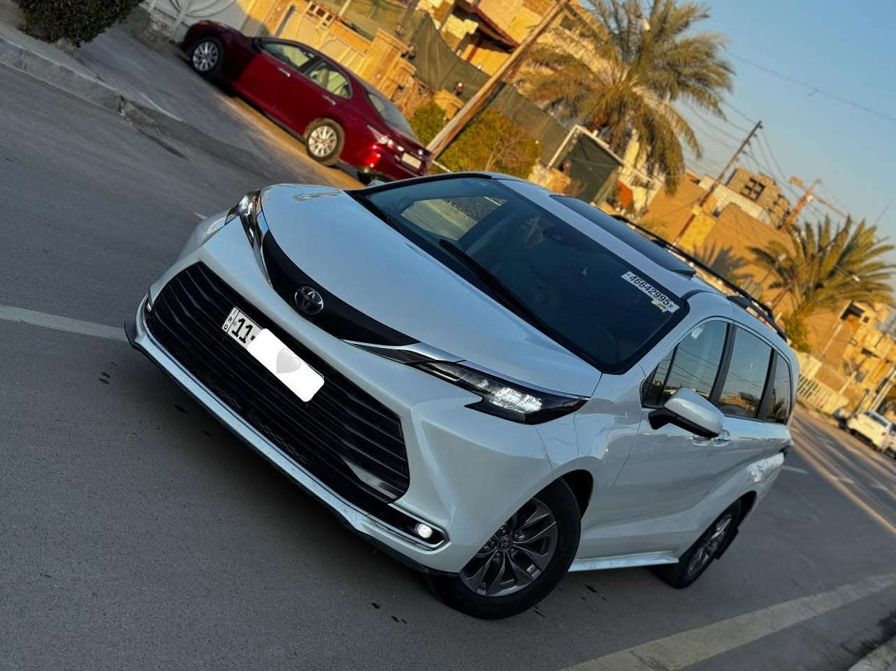 السلام عليكم
تويوتا سينا ٢٠٢٤ 

فول مواصفات

سبعة راكب Vip

سلايت روف

بجم زنون

اشاير مري

بصمة تشغيل

صندوك كهرباء

بيبان كهرباء

كشنات جلد

كشنات كهرباء

شاشة جبيرة

تحكمات ستيرن

وبعد بيها هواي مواصفات

هايبرد وبانزين

بيها صبغ بنيد 

عنوان حي العدل بغداد

السعر ٢٩٠ ورقة

الرقم ***********
