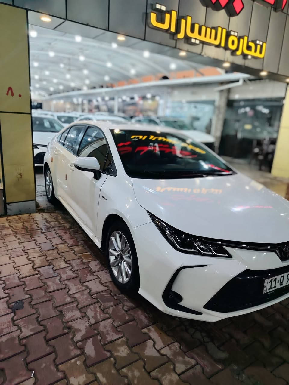 السلام عليكم
كورلا هايبرد تجميع الصين موديل ٢٠٢٤ شكل الخليجي فول مواصفات ماشية ٤٤ بدون صبغ بيها مكان بارد وشخطين صغار سيارة حلوة وترايها زيرو
السعر ١٤٥ 
مكانها الكريعات 
رقم الهاتف ***********
