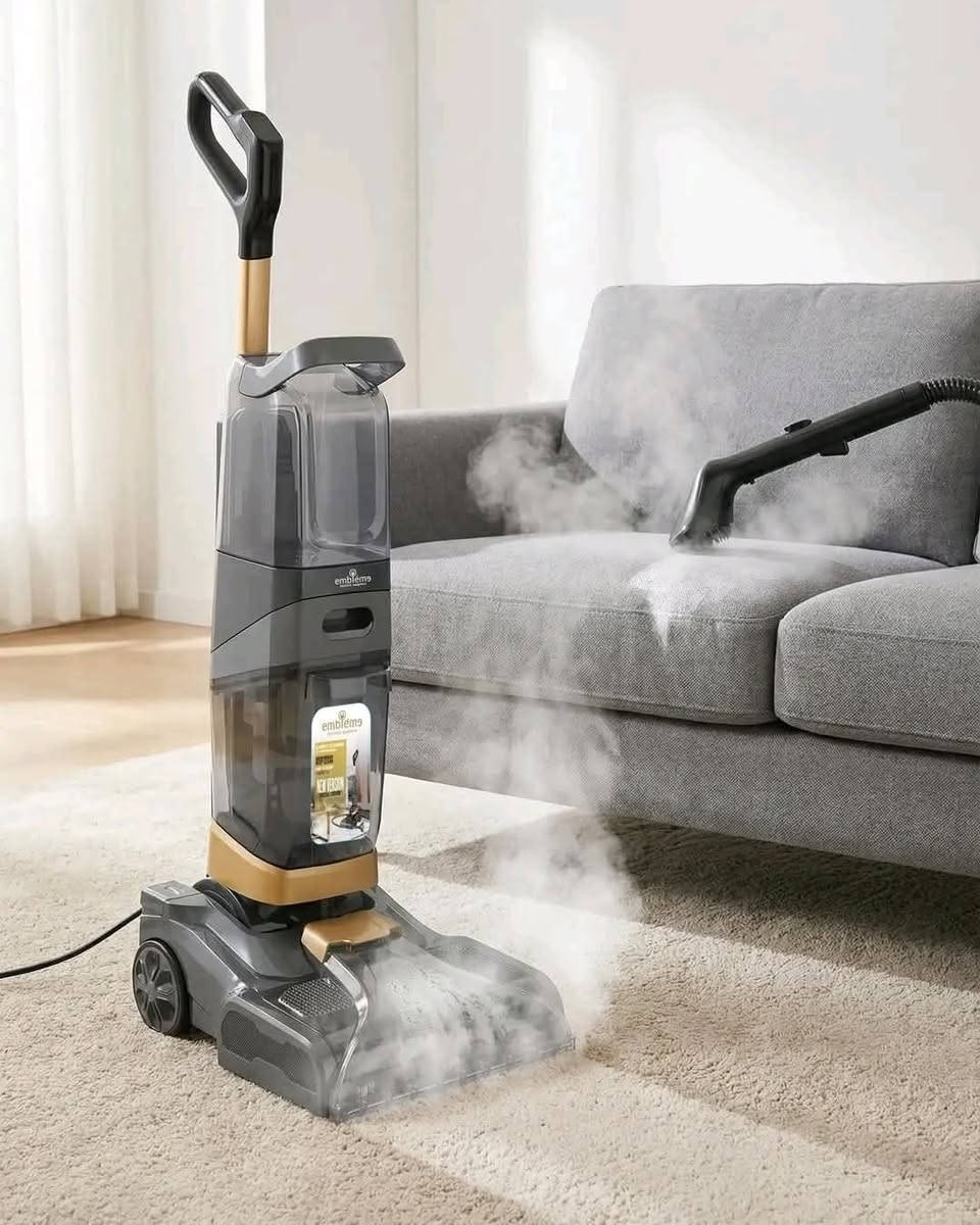 ***********
اخير الكميه تم تخفيض السعر بسعر الجمله ٢٢٠ الف
الاصدار الجديد ابو البخار القوي 
غسالة الزوالي الجديدة 4×1 الجيل السابع من امبليوم 💪✨
مو بس تغسل… تسوي كلشي حرفياً!
ضمان سنه حقيقي وصل مختوم من المعرض وكاله أمبليوم 
✔️ تغسل الزوالي وترجعها كأنها جديدة
✔️ تنظيف عميق لتخم القنفات 🛋️
✔️ مسح وتعقيم الأرضيات بكل سهولة
✔️ تنظيف الزجاج بدون تعب
✔️ ماي حار وبارد حسب الحاجة 🔥❄️
✔️ بخار قوي يقتل الأوساخ والجراثيم

💥 جهاز واحد يغنيك عن 5 أجهزة
💥 يوفر وقتك وتعبك ويخلي بيتك يلمع

السعر مفاجأة ٢٢٠ الف
توصيل ٥الاف لجميع العراق شرط الفحص والشغل
