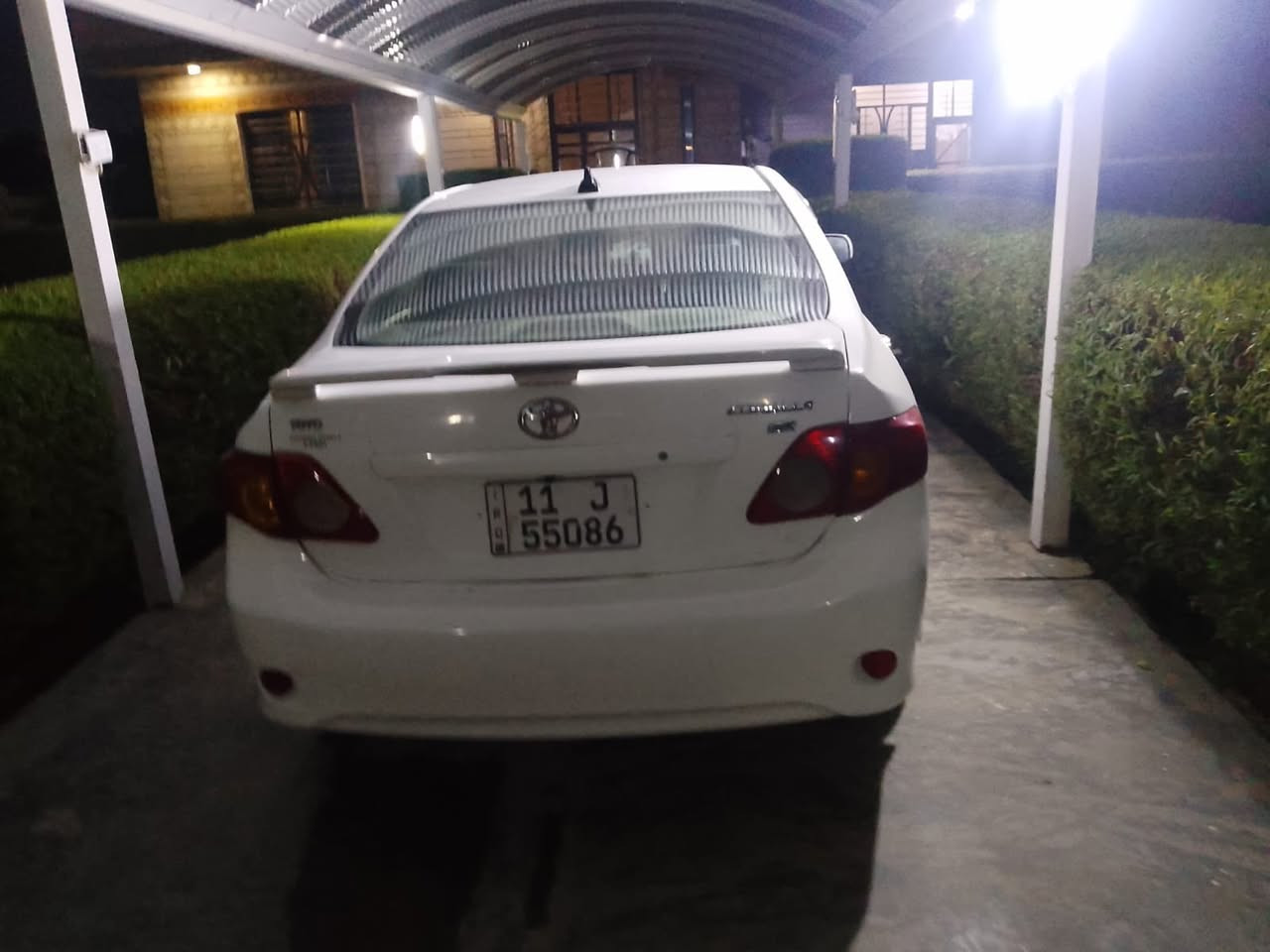 السلام عليكم كورلا للبيع 2008
السياره مصبوغه حزام لاجماليه تبريد مكينه كير خير من الله 
السياره بيهه طخه فقط بل جنطه وكلش بصيطه 
وبل حقيقه احله من الصور الله يشهد السعر 105 وبيهه مجال
العنوان بغداد العامريه غير متواجد عله الفيس الستفسار عله هاذه الرقم ***********
