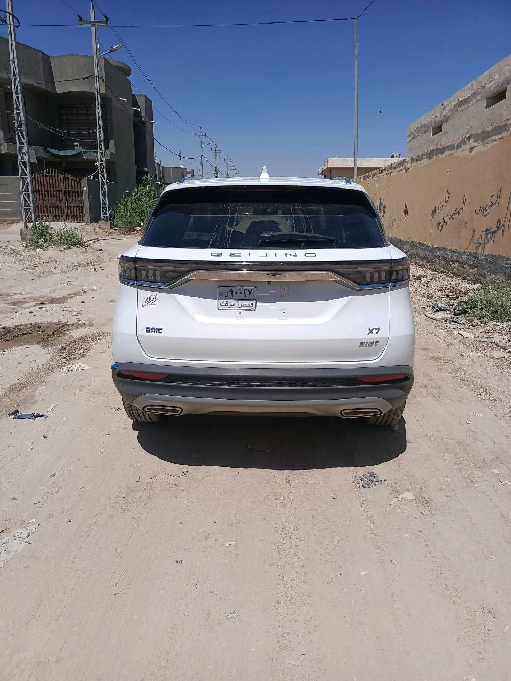 سيارة بايك  2025 X7
عداد المسافة المقطوعة 70 كيلو متر بحالة الوكالة استلام جديد 
أداء ياباني وألماني موثوق
ناقل حركة 7 سرعات من شركة AISIN اليابانية
نظام تعليق من شركة BOSCH الألمانية لثبات عالي
ضمان 6 سنوات على ناقل الحركة (القير)
🛡️ أمان ومتانة بتقنيات عالمية
هيكل صلب بنسبة فولاذ 70% بتقنيات Mercedes-Benz
رادار تفاعلي ومثبت سرعة ذكي
تحديد مسار وتحذير نقاط عمياء


كاميرات 360° مع داش كام تسجيل رحلات مثبت مسبقاً
تحذير التصادم ومانع الانزلاق
👑 رفاهية الدرجة الأولى
داخلية جلد فاخرة
مقاعد تبريد وتدفئة وتدفئة للمقود
كرسي سائق كهربائي مع ذاكرة لوضعيات القيادة
إضاءة محيطية Ambient Light وإضاءات ترحيبية
صندوق خلفي كهربائي
سايد بريك كهربائي مع Auto Hold
سيارة تجمع بين الفخامة والأمان والتقنيات الحديثة والثبات العالي
للاستفسار عن السعر  الاتصال على الرقم 
واتساب ***********