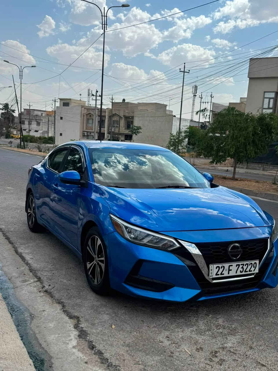 نيسان سينترا 2021 مواصفات SV
لون بحري مميز 
الضرر فقط ربع جاملغ امامي مع تعديل بارد حافه البوند 
السياره ماشية 57 الف مايل 
هزه وسنويه ورقم كله جديد بأسمي شرط التحويل 
السياره جاهزه من كل النواحي ما يعوزها دينار مصرف مسوي ادامه كامله 
تبريد ثلج تدفئه شرط 
مكان السياره الموصل حي القادسيه الاولى 
السعر 117 ورقة 
للأستفسار :- 
اسيا *********** 
كورك *********** 
غير متواجد عل ماسنجر
