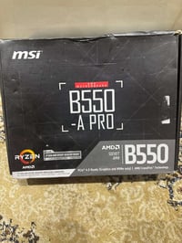 MSI B550 • مستخدم • ضمان شهر