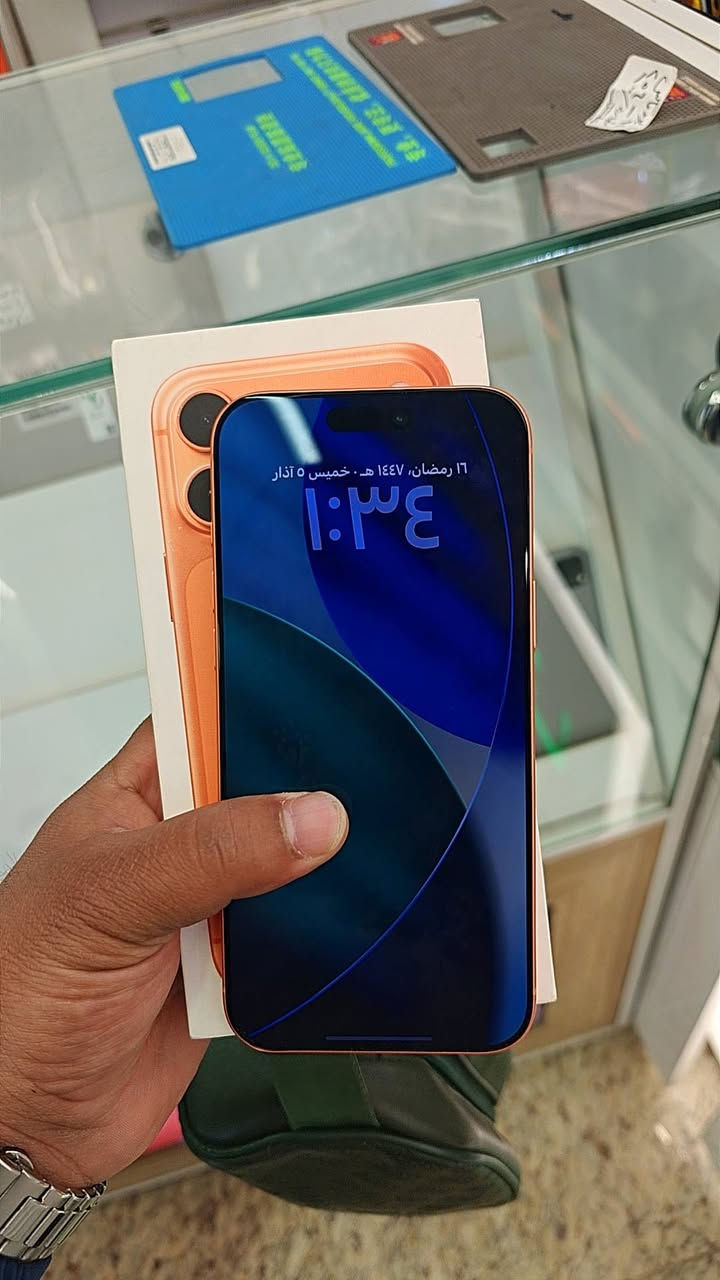 للبيع ايفون 17برو ماكس ذاكرة 256بطارية 100 ماستر السعر خاص أومراوس ***********
