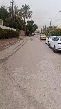 قطعه ارض للبيع مساحه 500متر طابو صرف  واجه 20 الزعفرانيه بدايت شارع ال...