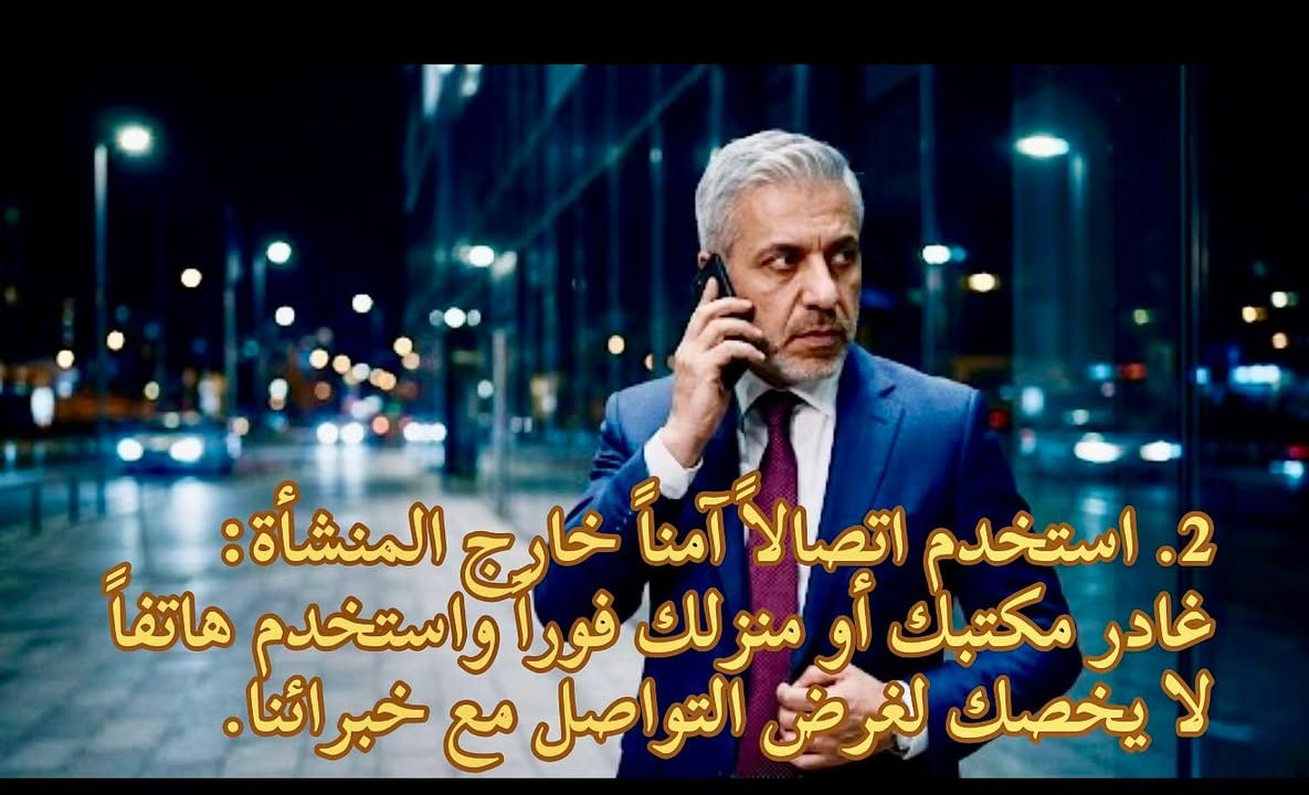 ( 5 ) نصائح لحماية نفسك من الكاميرات المخفية..
إذا كنت تشك بوجود أجهزة تنصت أو كاميرات مخفية، إليك 5 خطوات حاسمة يجب اتخاذها فوراً لضمان سلامتك:

1. الزم الصمت التام: لا تناقش شكوكك مع أي شخص في محيطك أو موظفيك. الجاسوس قد يكون أقرب مما تتخيل. تصرف بشكل طبيعي تماماً كي لا تلفت انتباهه.

2. استخدم اتصالاً آمناً خارج المنشأة : غادر مكتبك أو منزلك فوراً واستخدم هاتفاً لا يخصك، أو اشترِ هاتفاً وشريحة مسبقة الدفع لغرض التواصل مع الخبراء.

3. احذر الفخاخ الرقمية : التجسس ليس أجهزة فقط! تجنب فتح أي روابط أو مرفقات غريبة على حاسوبك، فقد تكون برامج خبيثة تسجل كل حركة تقوم بها.

4. راقب العلامات التحذيرية : انتبه إذا كانت أسرار عطاءاتك أو خططك تتسرب للمنافسين، أو إذا لاحظت تشويشاً وطقطقة غير مبررة في خطوط الهاتف الأرضية.

5. إياك والارتجال ✋: لا تبحث عن أجهزة التنصت بنفسك، ولا تشترِ أجهزة فحص رخيصة من الإنترنت.

الحل الأمثل؟ تواصل فوراً مع خبراء فريق الاستجابة في شركة الجدار الناري لخدمات الأمن السيبراني للتدخل باحترافية، وسرية، وبأحدث معدات الـ TSCM العالمية.

📞 اتصل بنا الآن (من خارج منشأتك) لضمان بيئة عمل آمنة:

***********

***********

***********

#الأمن_السيبراني #TSCM #الجدار_الناري #أمن_المعلومات #حماية_الشركات #مكافحة_التجسس #العراق #بغداد
