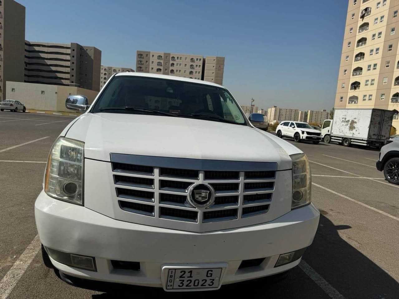 اسكاليد 2007 خليجي مصبوغه داخل او خارج بالامارات بدون معجون فقط رش محرك 5300 بيه منظومه غاز ايطاليه ٨٠ لتر رقم سليمانيه مميز (32023) للتواصل *********** السعر 150 بغداد, العراق
