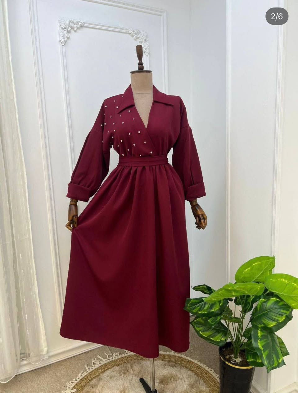 فخامه. وجمال. المديل  فستان  روووعه 

🧶🧶نوع الخامة دابل تركي  ❤️

السعر. 22 ))

المقاسات   38🌹40🌹42🌹44🌹46🌹


**إذا كنت صاحب هذا الإعلان وتريد حذفه لأي سبب، رجاءا أرسل رسالة إلى الدعم الفني**