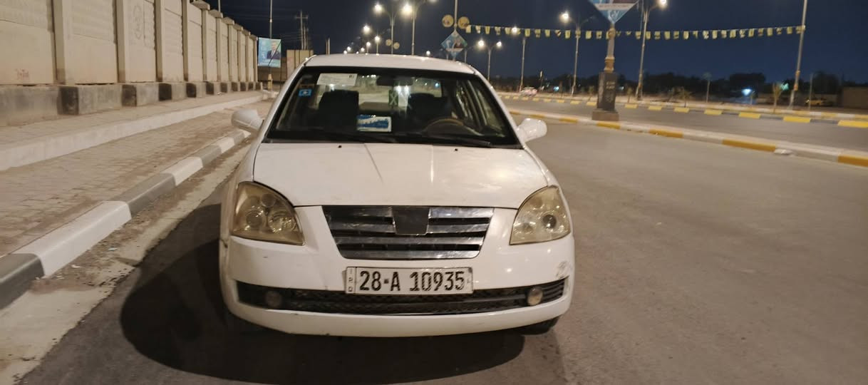 سلام عليكم
للبيع شيري A5 
مديل ١٢ كير مكينه مكفولات تخم تاير 
رقمها نجف نكليزي تحويل مباشر سياره نضيفه 
دواخله احلا من صور. سعر ٤٠ مكاني كربلاء 
***********وتساب
