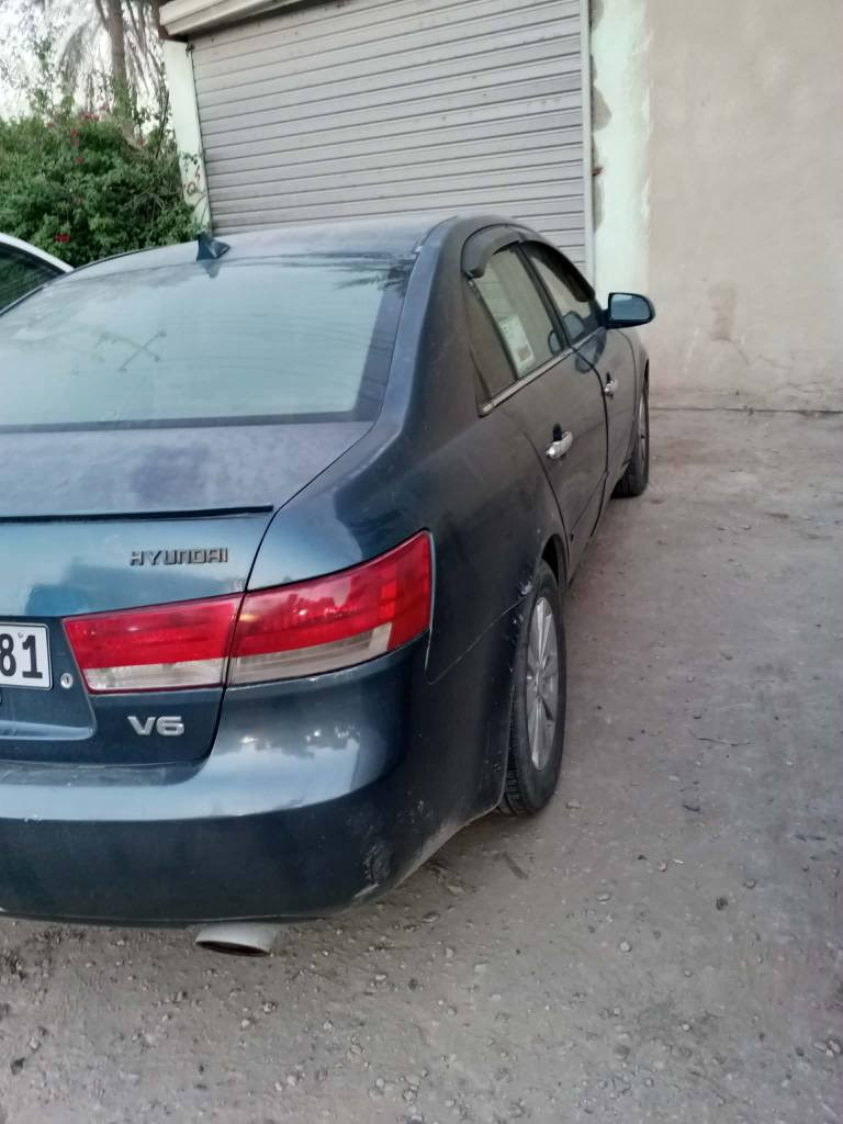 السلام عليكم 
سوناتا 2007 أمريكي 
رقم بغداد باسمي 
محرك يبخر 6 سلندر 
السعر 75 
*********** اتصال فقط مكلف بالنشر كربلاء, العراق
