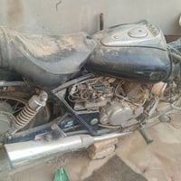 هارلي للبيع مكينه ربع شغاله وغراضه كله موجوده عوزه بس دبلات امامي رقم ...