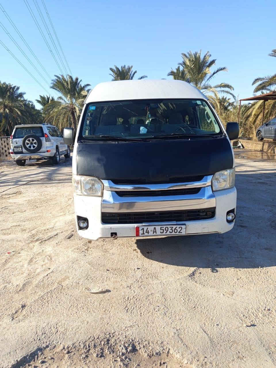 السلام عليكم هايسه موديل 15 مكينه وكير وكسن مكفولات  بدي  مكفول رقم السياره بصره نكليزي مكان السياره دوانيه بسمه مكلف بل نشر اتصل ع الركم*********** السعر 3 شدات وبيه مجال حق الجيه مكلف بل نشر
