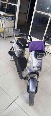 دراجه شحن (ريان) شاهد الله بطاريات جديده  ودراجه توصل سرعته 60حقيقي  ن...