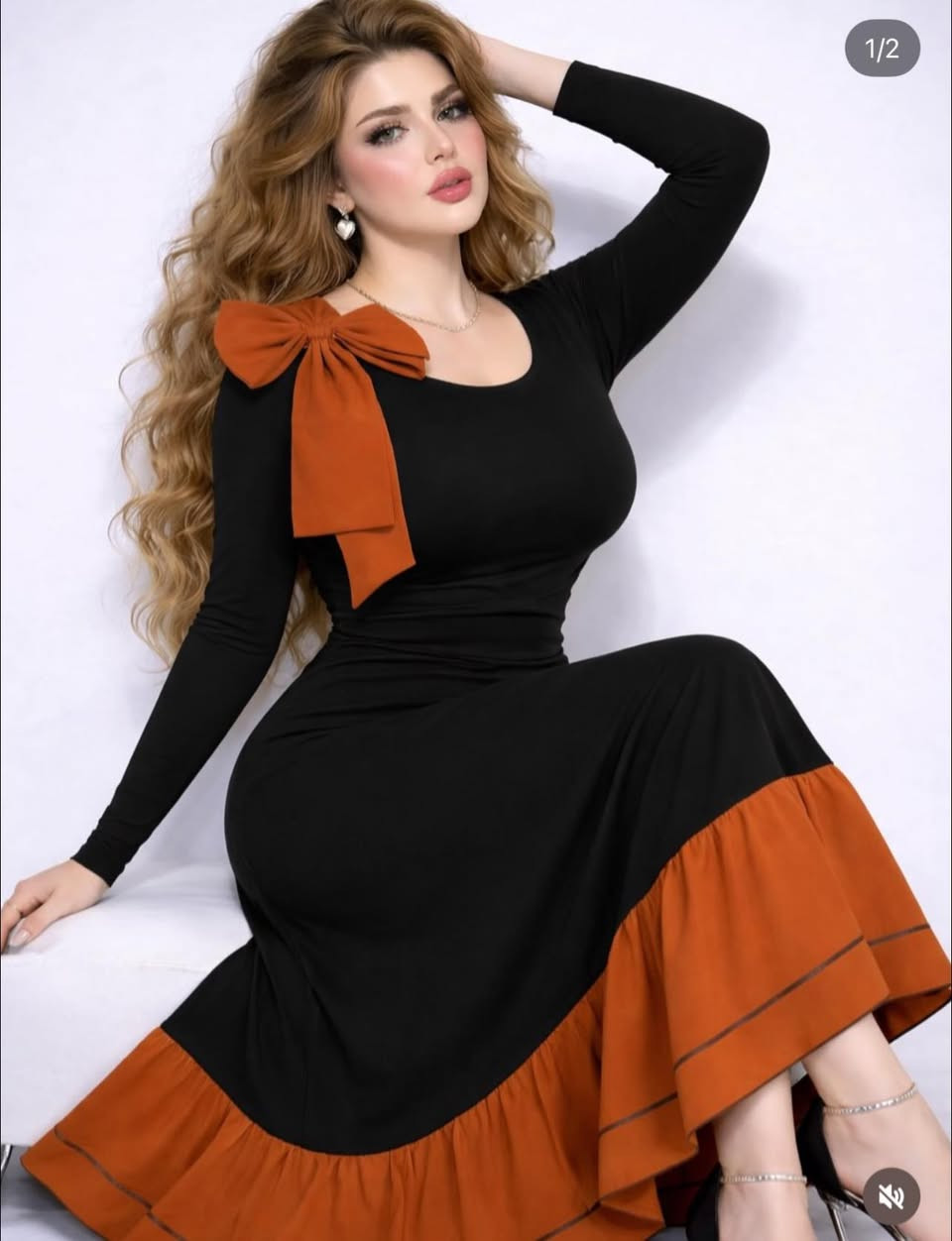 #تكررار #تكررار موديل يموت 
فستان فيونكه💕💕
لحجز والاستفسار ع وتساب ***********
توصيل بسمايه الف
بغداد ب5
محافضات ب٥
