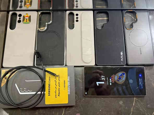 السلام عليكم
25 الترا 
ذاكرة 256 
جهاز نظيف 100% شخط مابي
افحص وين متريد
قبل ٣ تشهر ماخذة والوصل موجود بعدة بضمان كاملة غراضة وياه كيبل الاصلي والكفرات كله اصلية الوكالة

سعر : مليون و100 قفل 
تتواصل : *********** وموجود واتساب
منطقة : بغداد الشعب حي البساتين 
....
