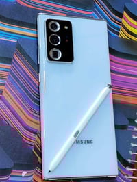 للمراوس فقط نوت 20 الترا 5G ذاكره 256  شرق اوسط خطيه  ويا بس شاحنه اصل...