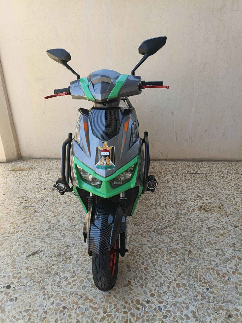 دراجه للبيع صار الاسبوعين شديت السعر العنوان الرمادي 800 ***********
