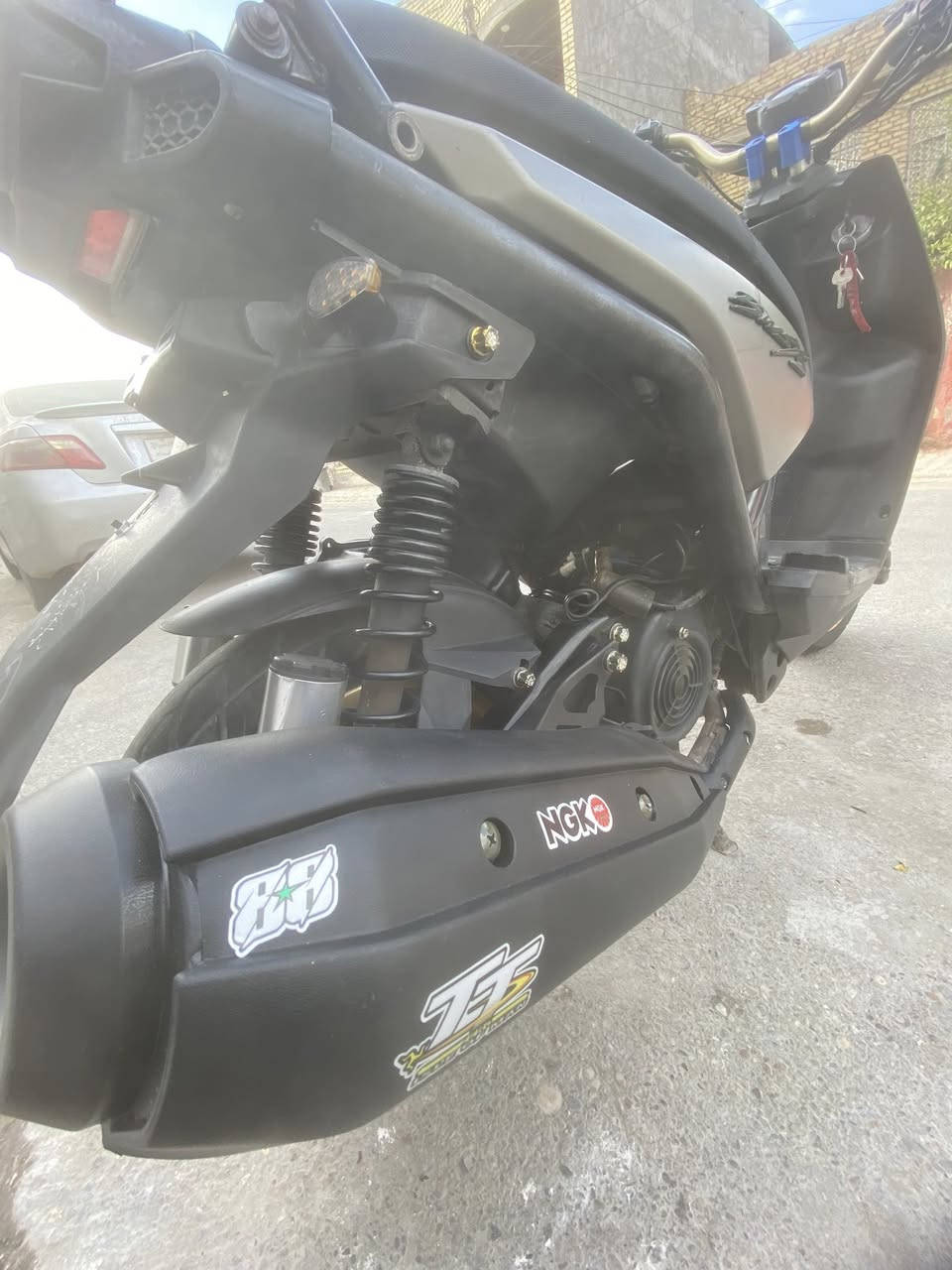 سلام عليكم من رخصة الادمن
سكنس جبلي 2014 مكفوله مكينه كهربائيات سرقه بين قوسين (كفاله عامه) دراجه منزلها ع ايدي صارلها ٦ اشهر من نازله وموجوده لورقه مال معرض ومنفيس كفرات ختم واحد وي لمكينه ولشاصي دراجه كلها بلاد  ماعده ليدات مال بريك ولراسطات مال ستيرن من نزلتها عنه بيهن + كلجات رياضي مامعروفات شلعه ومعدل مخيفه وتجي تأخذها من باب لبيت مو شراي لا تعبنـي فدوه لعمرك
*********** مكاني بغداد الحسينيه
