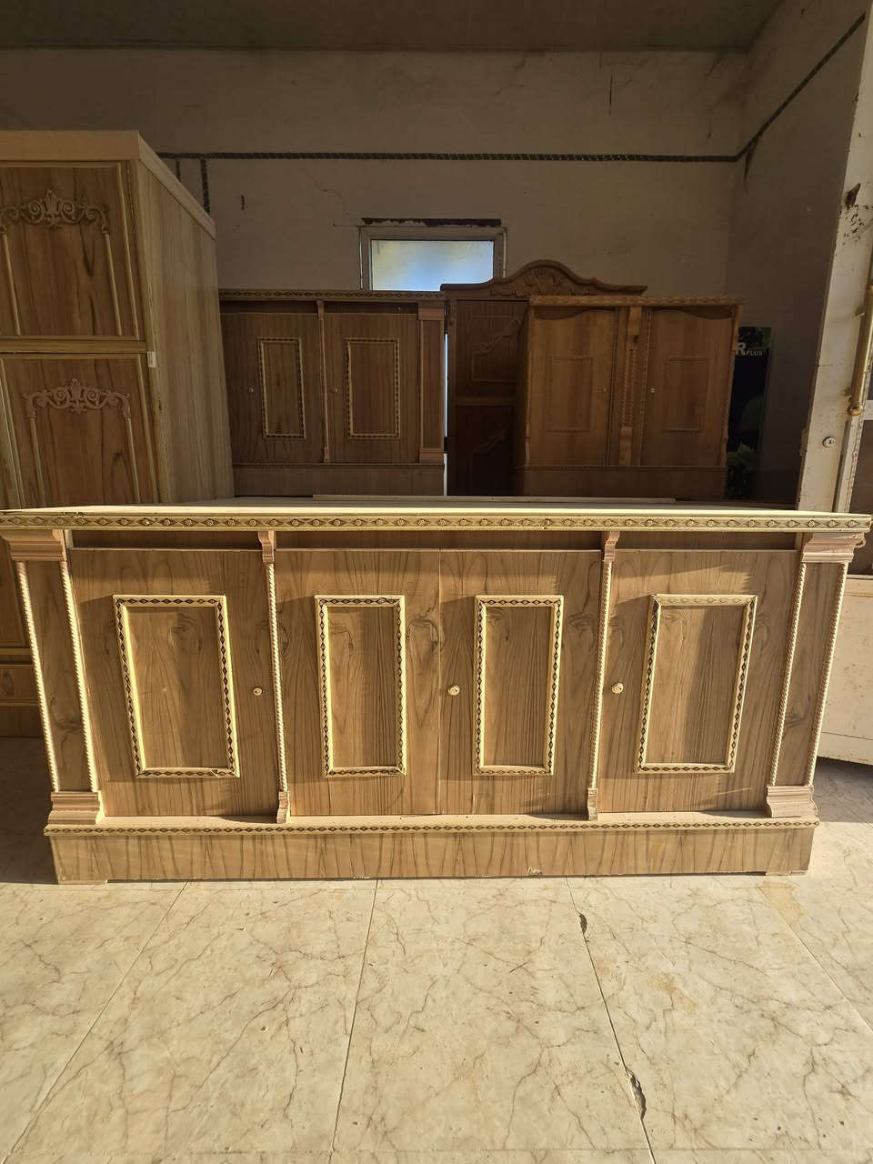 جديدنا في معرض نجارة الوجيهيه

كنتور 3 باب شغل ثقيل
كنتور 2باب شغل ثقيل 
بوفيات فراش 
شغل درجة اولى 
*********** الوجيهيه شارع الأطباء القاعه مقابل مجمع الهادي
