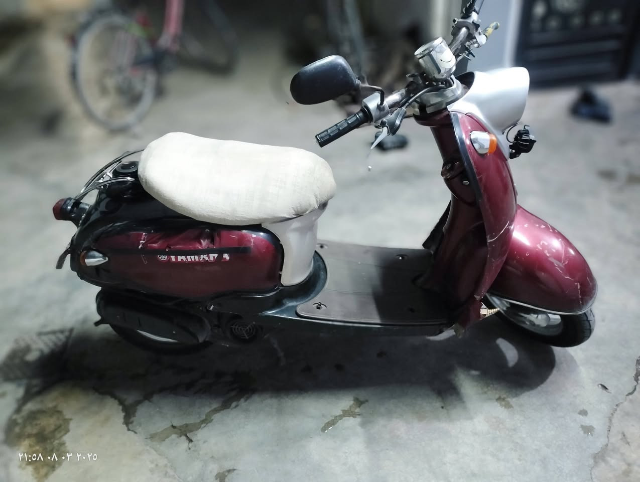 دراجه عبد الحليم للبيع دراجه نضيفه نقصها بس باتري بيع مستعجل السعر 200 وبي مجال بسيط
مكاني كركوك القادسية الاولى  ***********
