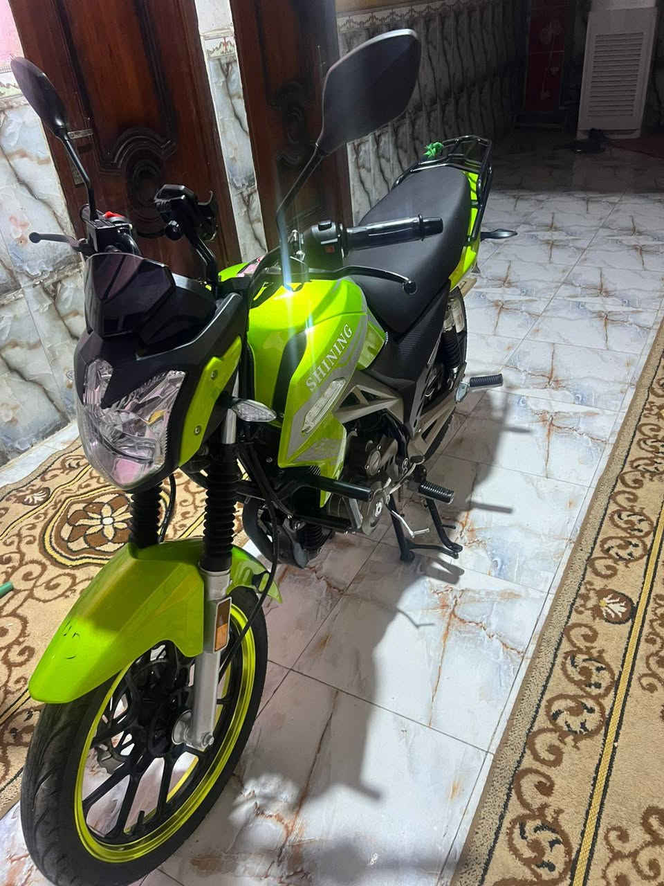 السلام عليكم دراجه شيننك موديل ٢٠٢٣ اوراق للبيع مثل ما موضح بل صور زلق مابيهه مكفوله مكاني البصره السيبه للتواصل ***********

