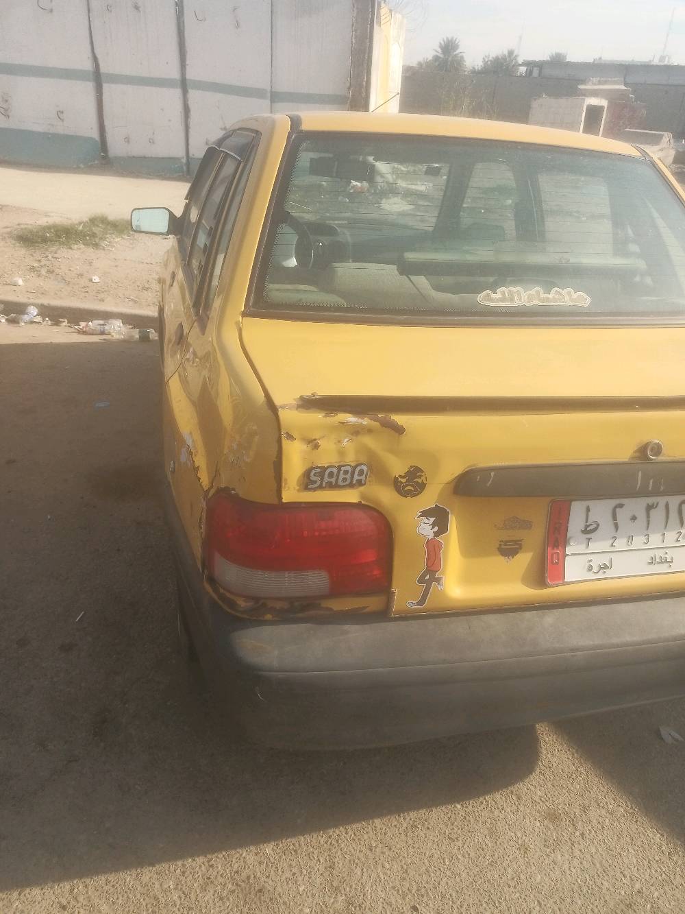 السلام عليكم سايبا موديل 10 مصفره هيه وغرامات فقط الواحد فلت وصدر تعبان شواصي وأحد معمر واحد جديد 