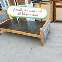 غرفة نوم • خشب