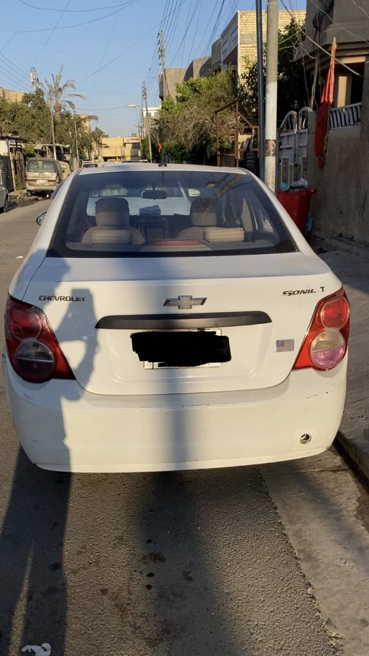 بيع سيارة شوفرليت سونك موديل 2013 وارد خليجي رقم بغداد باسم الوالد وتحويل ثاني يوم السعر 65 ورقة وبيها مجال العنوان بغداد حي الجهاد للاستفسار الاتصال على الرقم ***********
