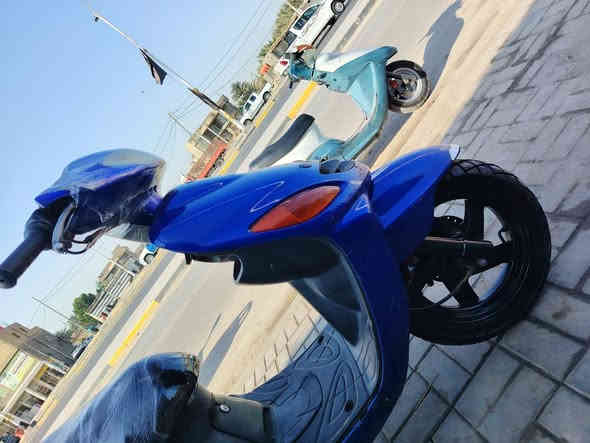 دراجه دولفين للبيع السعر ٦٠٠ وبيهه مجال الشراي يتصل عل الرقم *********** مكانهه السماوه كرهبايات شغاله سلف هندر مكينه ناعمه شرط
