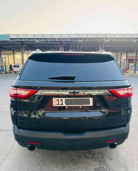 سيارة ترفيرس موديل ٢٠٢١ ضربتها جانبيه من امريكا وضربه باب السائق جزء اسفل المرايا بالتحميل .. وتم تعديلها وصبغها مواصفات LT  كامره خلفيه مع حساسات خلفية وكراسي تدفئة وكرسي السائق كهربائي ٧ راكب  كراسي VIP ماشية ١٣٣ الف  السيارة في محافظة المثنى ..
السعر ٢٠ الف دولار ( دفترين ) 
للاستفسار ***********
