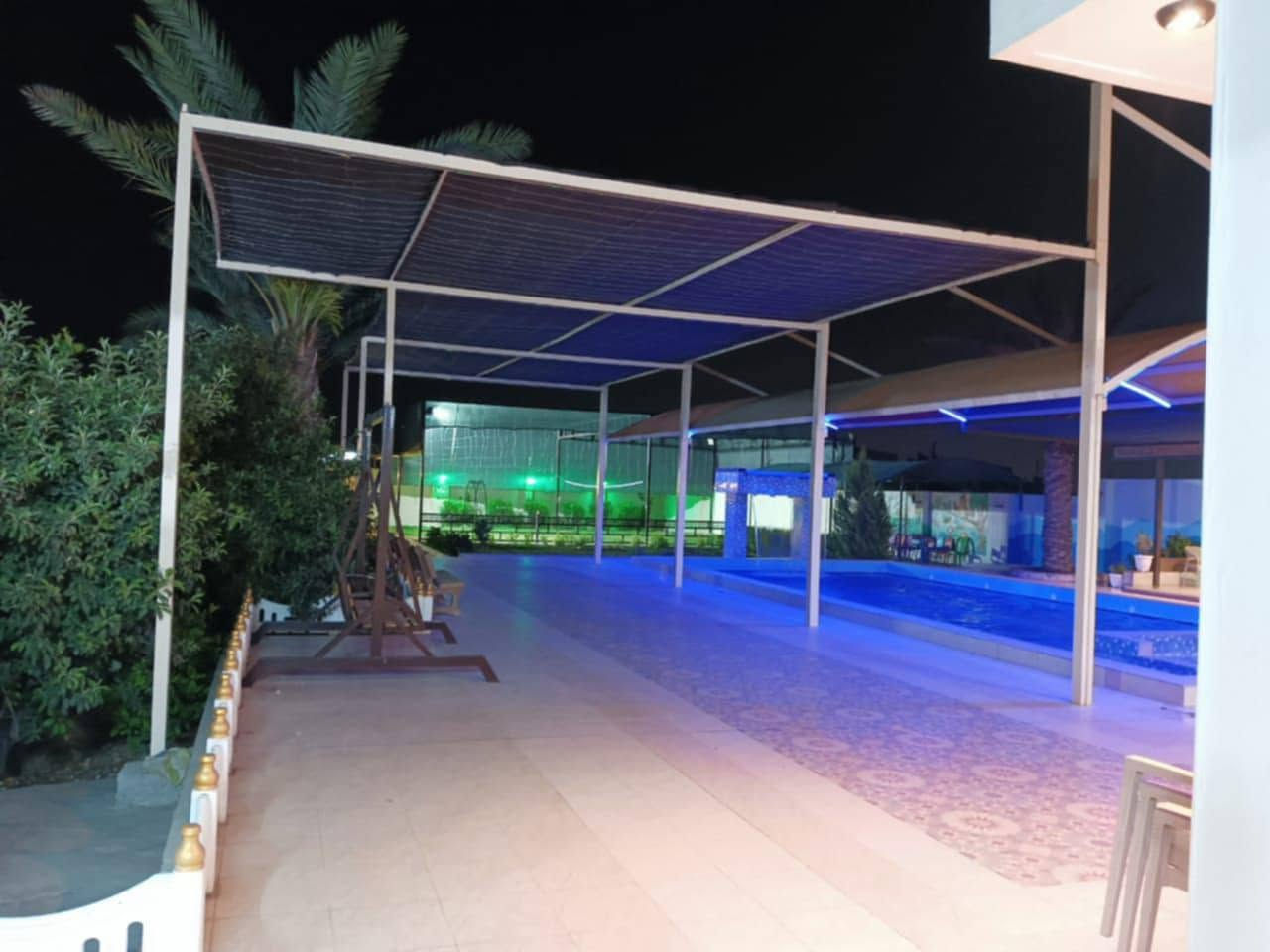 أجواء راقية وخصوصية عالية

✨ أماكن نظيفة⛲ 🌄
✨ حجوزات محدودة 

📩  استمتع بمزرعتنا 🤽‍♂️🔊
نستقبل العوائل فقط ✨

اتصل 📲 ***********
