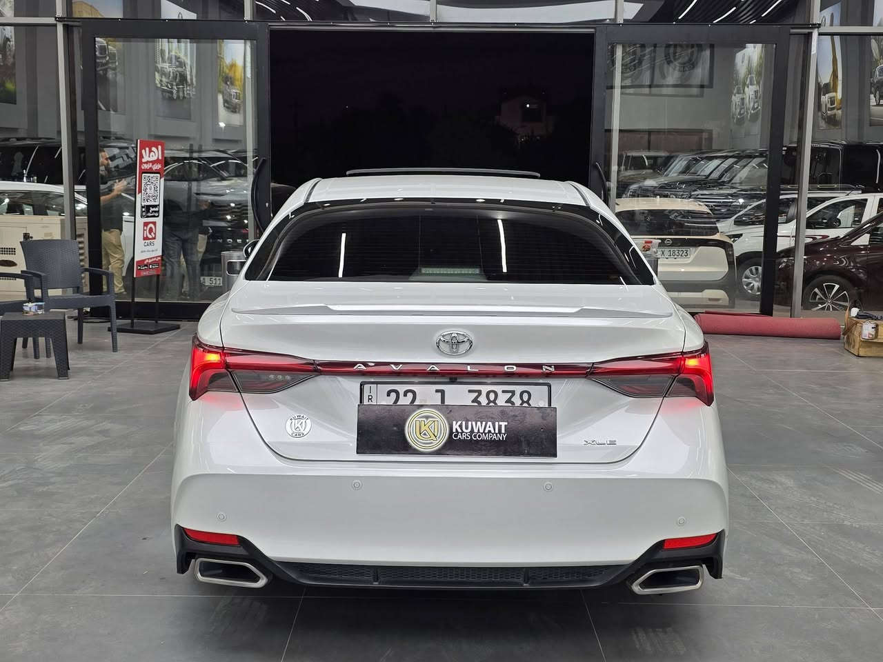 • افالون XLE
• الموديل: 2020
• المسافة المقطوعة (العداد): 97700 كم
• المحرك: 3.5 لتر
• عدد الأسطوانات: 6 سلندر
• شركة: #KUWAITCARS 
• أرقام الاتصال:
• ***********
• ***********
