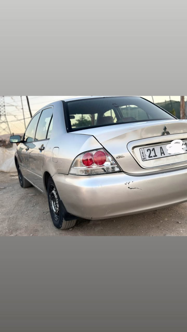 لانسه ر ٢٠٠٧ 
 چوار جام كاره باى 
 ته بريد به شه رت 
ئاوينه كاره باى 
مه كينه بچوك كامل بوياخ بيجگه له سه قفى  بۆجوانى كراوه 
سه نه وى تا کۆتای مانگی  ١٠ی ٢٠٣٠ تازه يه هه زه ى تازه يه 
به شه رتى كيرو مه كينه  
٦٨ معامه له
شوين سليمانى 
*********** السليمانية, العراق
