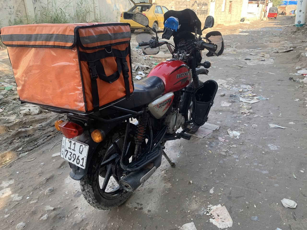 السلام عليكم بوكسر موديل2020 رقم انكليزي داخله هزه وكامل دراجه كامله مكمله بس مكينه بيها تبخير شويه ويكطع بدون تنقيص دراجه وين متريد روح بيها ترايك لسليمانيه مابيها اي نقص السعر 1500 مكاني الدولعي ***********
