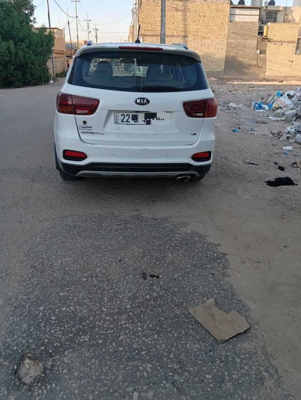 سورنتو للبيع خليجي 2018 ماشيه 192 رقم اربيل بسمي بصمه جنطه كهرباء كامره دوار حساسات تحكم استيرن كشن كهرباء عدد 2 مكينه 6 سلندر 7 راكب السونار مرفوق بلمنشور سياره نضيفه السعر 145وبيه مجال للشراي  لاتصال على الرقم  ***********
