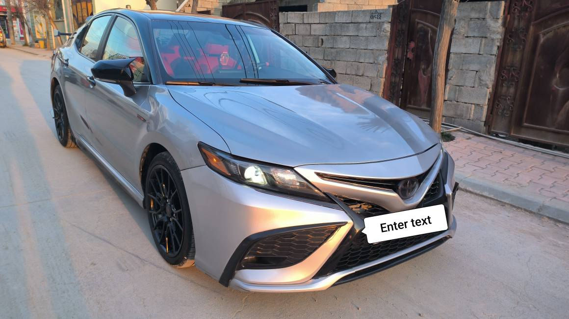 ***********
به ناوی خوای گەورە و میھرەبان 
کامری 2023  se
هه موو گیانی به شه رت گێڕ ومه کینه به شه رت 
ته حویل به شه رت 
سه نه وی تازه 
کامل کراوه به TRD
6پارچه ی بۆیاغه 
ماشه ڵا زۆر جوان و تنو تۆڵه 
کێ ویستی له خزمه تیان 
سوپاس بۆ ئه دمینی گوڵ السليمانية, العراق
