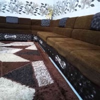 ديوان عراقي • خشب ثقيل • 5 قطع