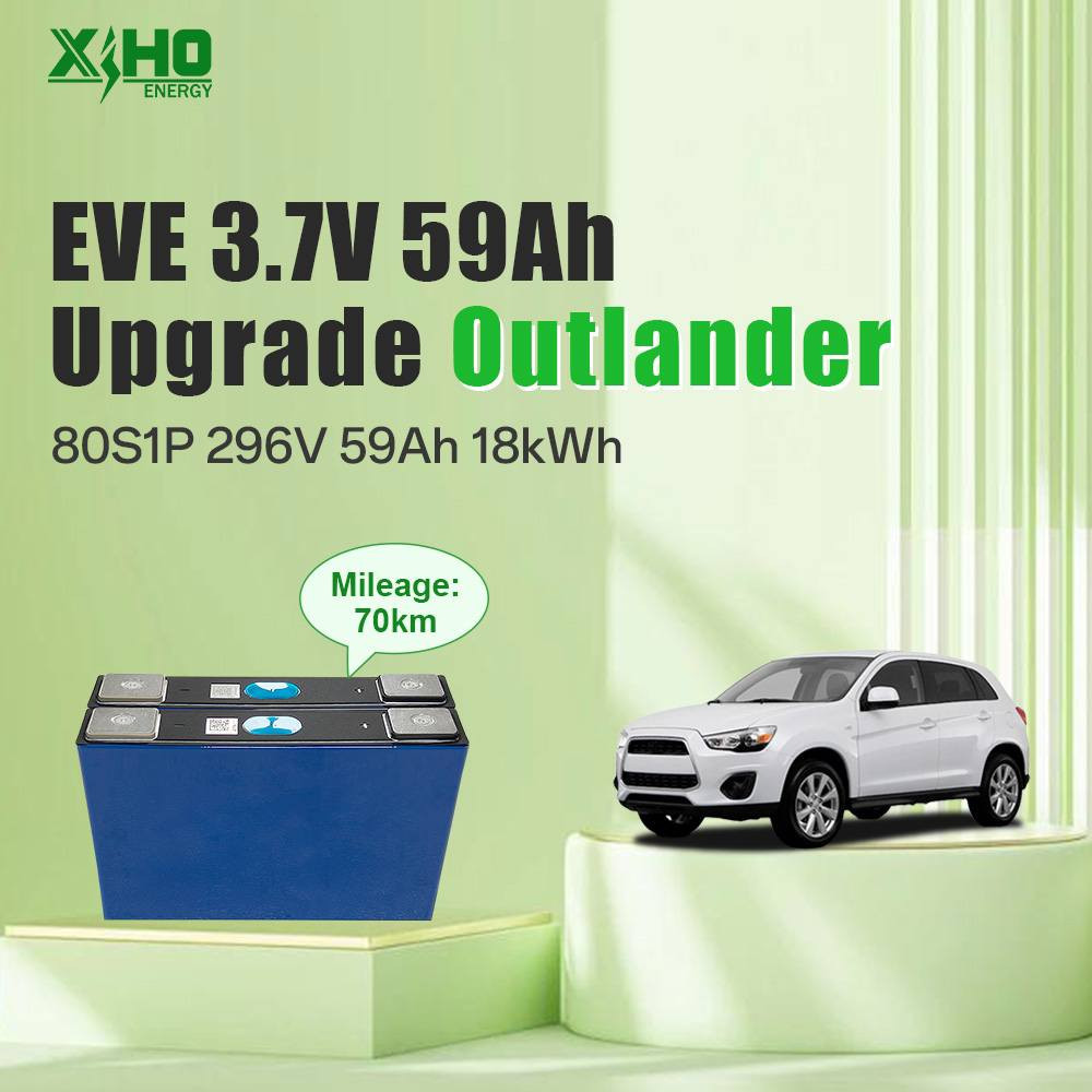 Outlander PHEV owners, your battery fix is here.
Tired of your electric range dropping to nothing? Sick of dealer quotes that make no sense?
⚡ EVE 59Ah NMC direct replacement cells

🔋 80S1P | 296V | 18kWh full pack

🚗 Restores 70km pure electric range

🔧 Replaces original LEV40 cells perfectly

📦 Includes 3D printed brackets for easy install

✅ 2000+ cycles | 5C discharge rate
No major modifications, just simple BMS reprogramming and you're good to go.
Alan | WhatsApp: +86 133 1697 5127
#MitsubishiOutlander #OutlanderPHEV #BatteryUpgrade #EVEBattery #PHEVBattery


**إذا كنت صاحب هذا الإعلان وتريد حذفه لأي سبب، رجاءا أرسل رسالة إلى الدعم الفني**