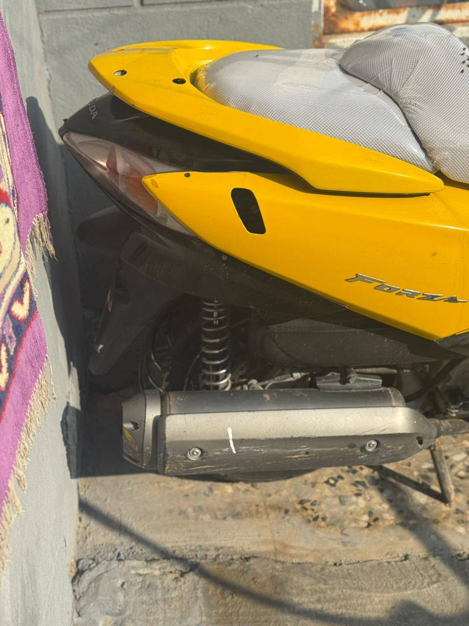 سلام عليكم دراجه فورزه010 عميه محرك مكفول خير من الله ما مفتوح برقي بي كفرات85%100  اوراق كامله مدفوع  كمرك السعر850وبيها مجال شي بسيط مكان بغداد المشتل التصال***********
