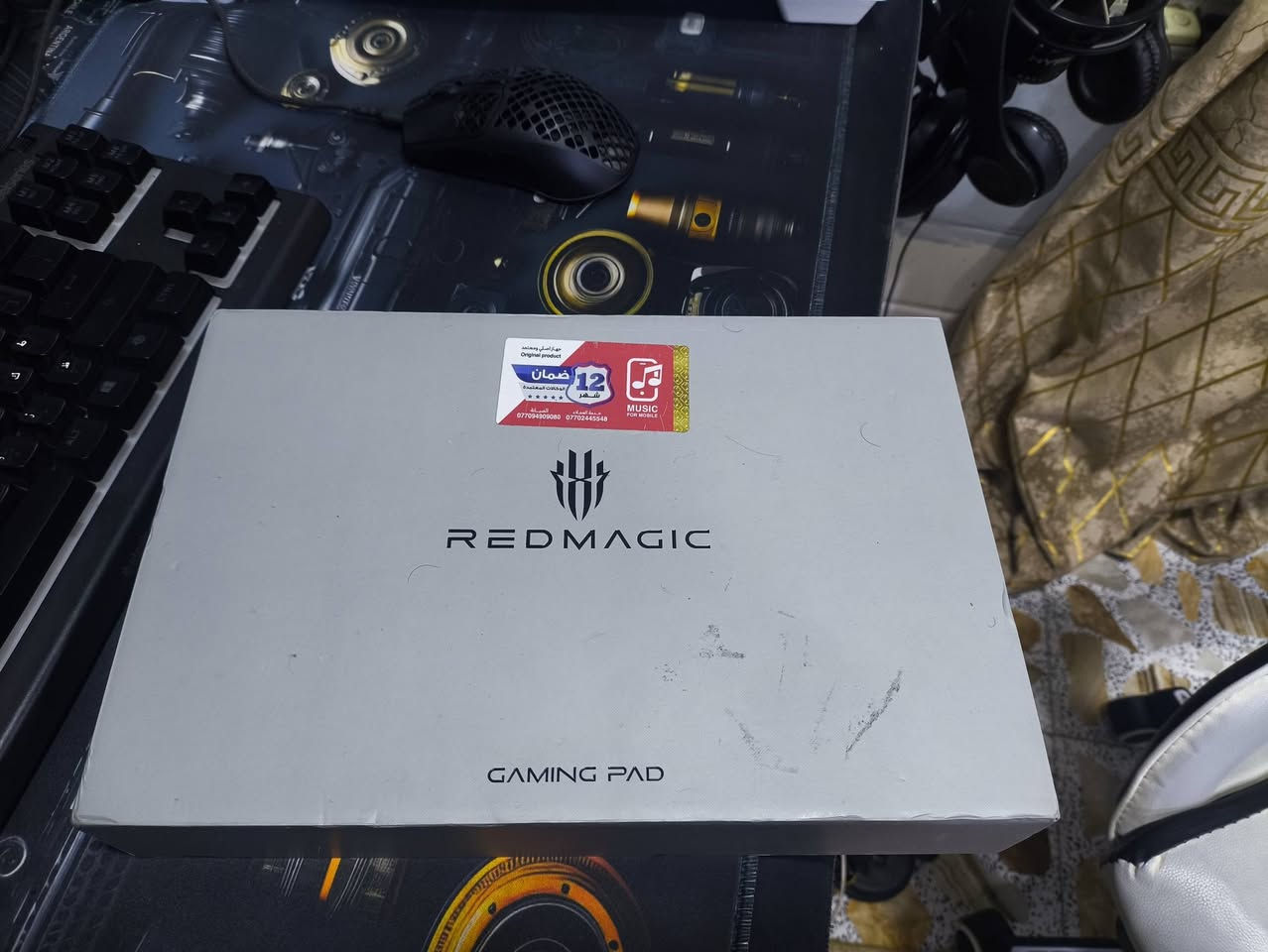 سلام عليكم
ايباد ريد مجك.   غني عن التعريف.   اقوه جهاز.    للبيع بعده بل ضمان شخط مابي   ملحقات كامله شاحنه . كارتون.  كفر حمايه ضد كسر كله جديد   السعر850 وبي مجال    عنوان كركوك حي عسكري 
رقم.   /.  ***********
