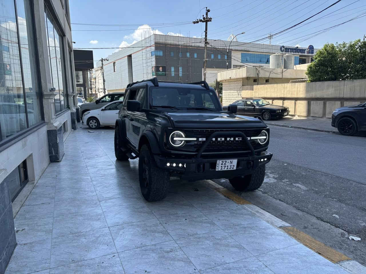 فورد برونكو 2023 للبيع
6 سلندر 
 ماشية 15 الف ميل
 بدون صبغ فئة بلاك دايموند حادثها اندر كراوند 

السيارة موجودة ب بغداد
 وبيها باج من المرور تضليل  رقم الشاصي موجود 
سعر 37,000$ وبيها مجال بسيط
للتواصل ***********
