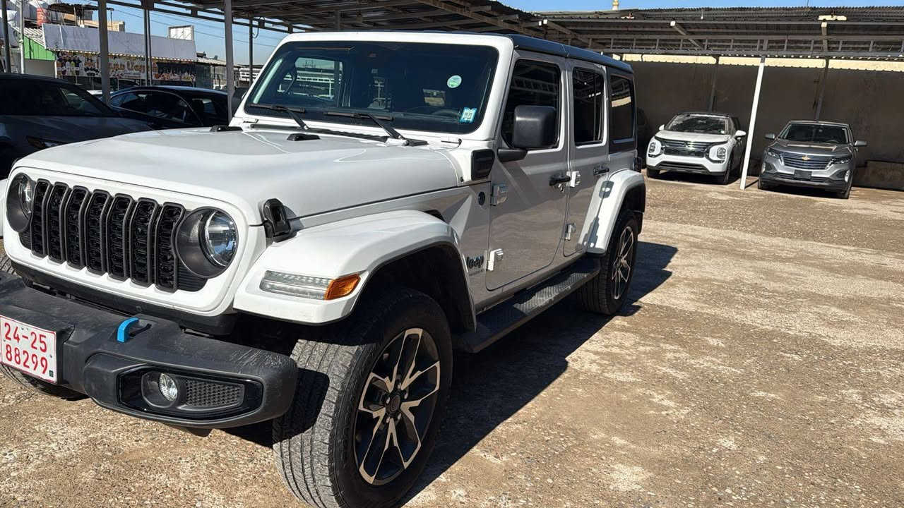 جيب رانجلر موديل 2024 
سياره فول مواصفات فتحه سقف 
محرك اربع سلندر هايبرد وشحن 
🍂🍂🍂🍂🍂🍂🍂🍂
مواصفات السياره 
فورويل درايف 
اطارات بالون 
تحديد مسار الشارع 
رادار امامي جانبي خلفي 
لايت ال اي دي زينون 
نظام انزلاق نظام انحدارنظام ترابي نظام ثلجي
نظام ايكو سبورت نورمان 
كشن جلد كشن هيتر كوشن كهربائي 
كشافات امامي ضباب 
شاشه اعطال السياره شاشه جي بي اس ملاحه 
هاند بريك بصمه 
بصمه ابواب بصمه تشغيل عن بعد 
وبعد بيها مواصفات 
الحادث السياره خلفي 
ملاحظه 
السياره رقم محافظات كردستان اربيل دهوك سليمانيه
الاستفسار اتصال هاتفي مباشر
***********
***********
خابر وتؤمر📱
